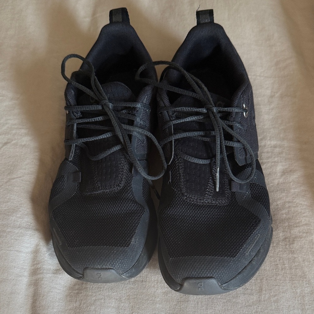On Running kids  Black  Athletic Shoes